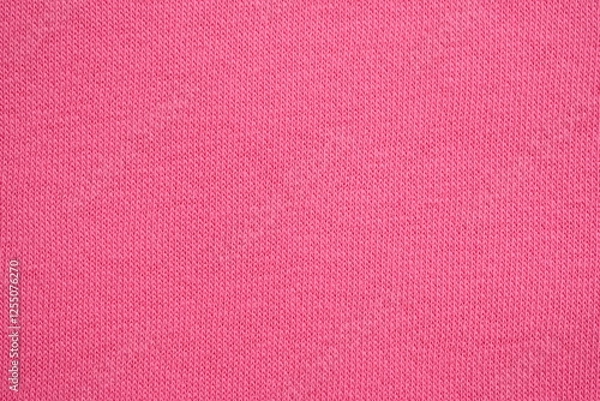 Fototapeta Pink fleece fabric texture, macro texture fleece pink fabric photo above as background