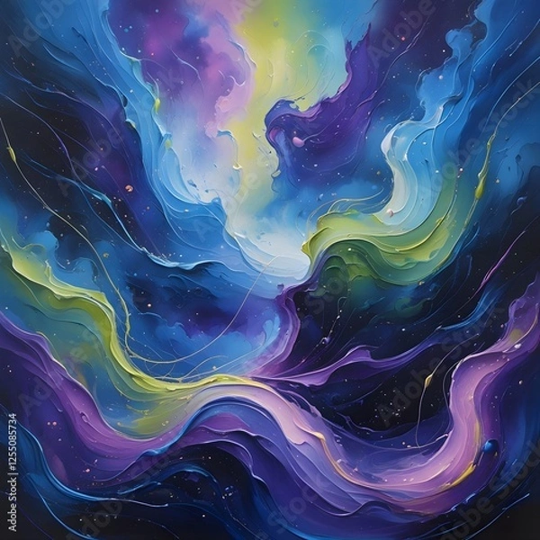 Obraz abstract fractal background