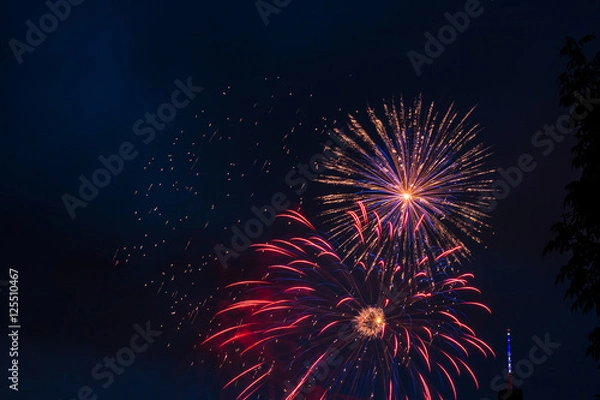 Fototapeta Fireworks