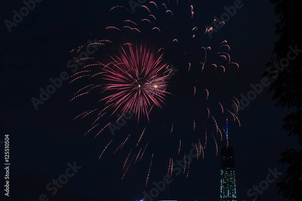 Fototapeta Fireworks