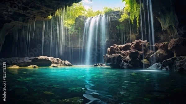 Fototapeta pool water features