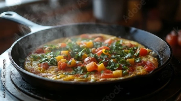 Obraz Egg and egg dishes