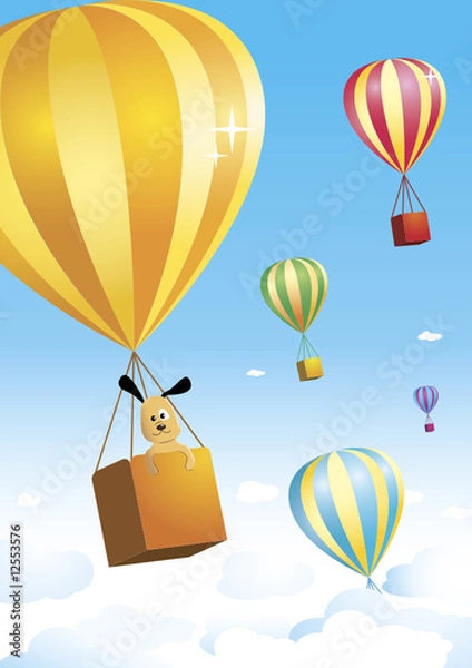 Fototapeta Up up in the sky