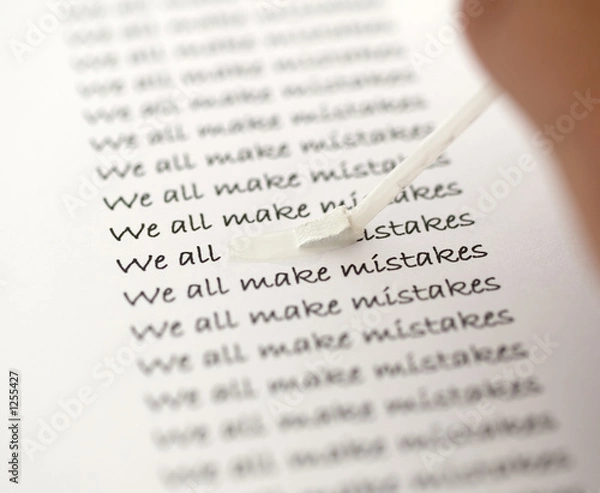 Obraz we all make mistakes 2