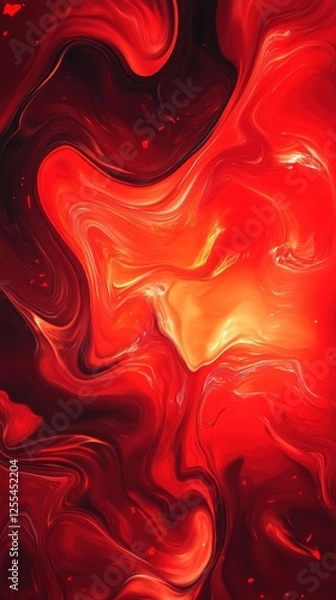 Fototapeta abstract red color pastel vertical background