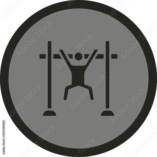 Fototapeta Pull Ups Vector Icon Design
