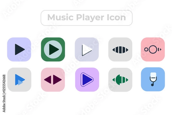 Fototapeta Arrows set. Arrow icon collection. Set different arrows or web design. Arrow flat style isolated on white background