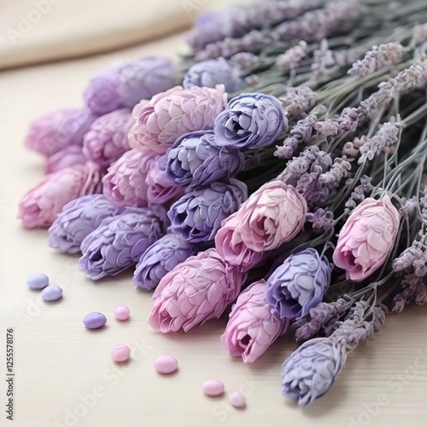 Obraz gradasi Lavender