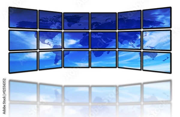 Obraz World and screens...