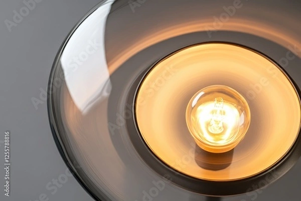 Obraz A bright light shines forth from the darkness