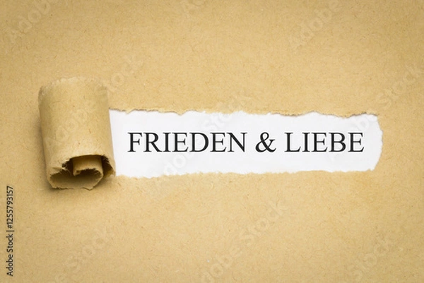 Obraz Frieden & Liebe