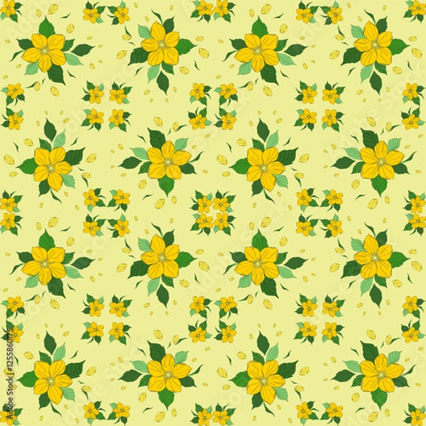 Fototapeta Sunny Bloom Symphony