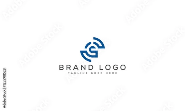Fototapeta letter E logo design vector template design for brand.