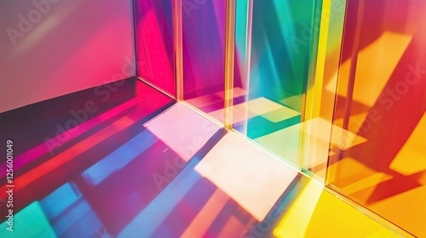 Fototapeta Light Leak Background