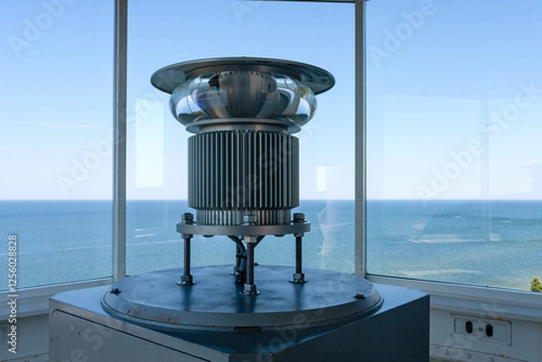 Fototapeta Lighthouse Lamp with Ocean View