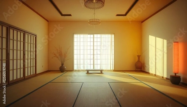 Obraz zen style yoga studio