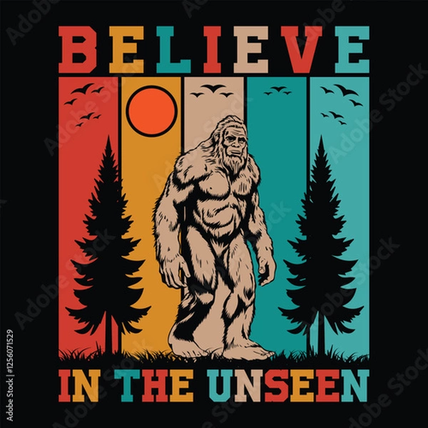 Obraz Believe in the unseen graphic design
