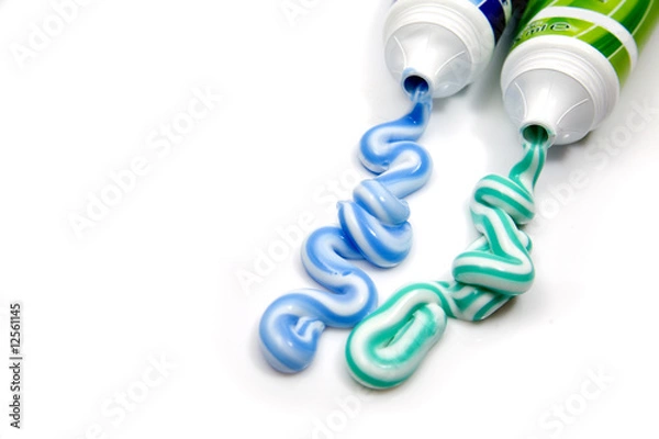 Fototapeta Toothpaste