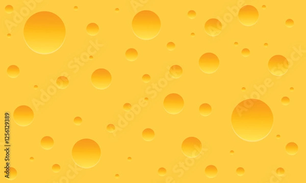 Obraz Seamless vector background texture of cheese. cheese pattern