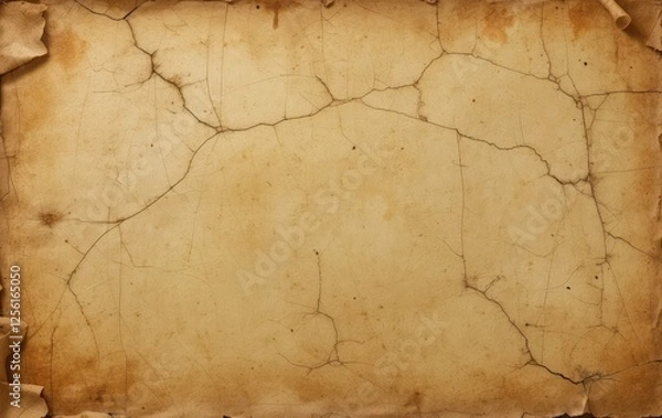 Obraz Dirty old brown orange background parchment