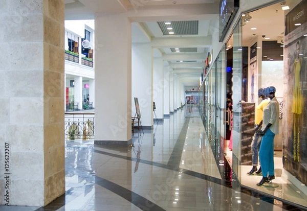 Obraz Shopping mall interior