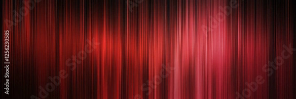 Fototapeta Vibrant ruby streaks create a dynamic overlay texture with depth and elegance
