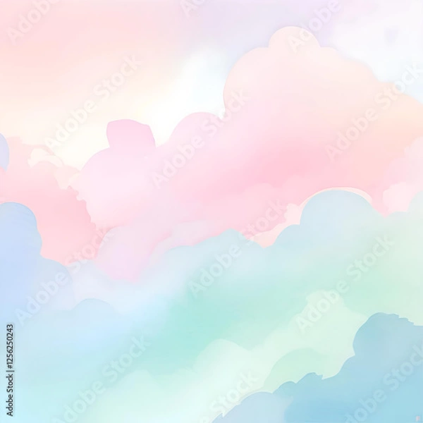 Obraz light pastel background