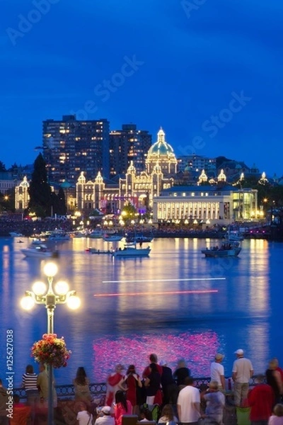 Fototapeta Port wewnętrzny w Victorii, BC