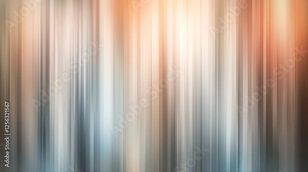 Fototapeta Abstract vertical lines background, orange and grey hues
