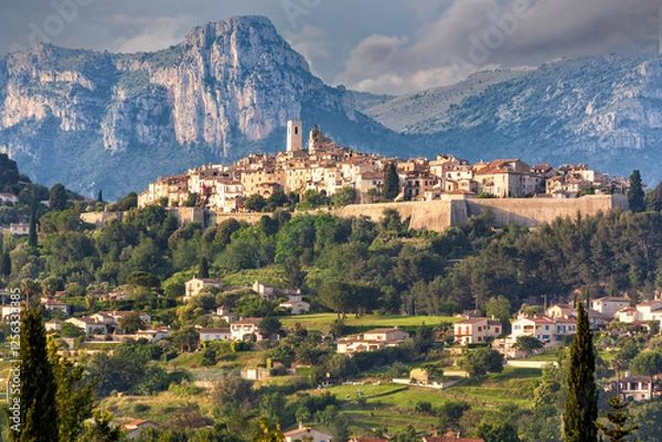 Obraz Abendsonne über Saint-Paul de Vence
