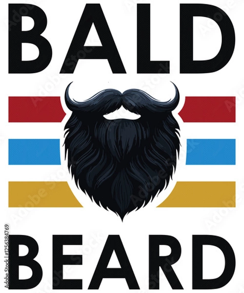 Fototapeta bald beard