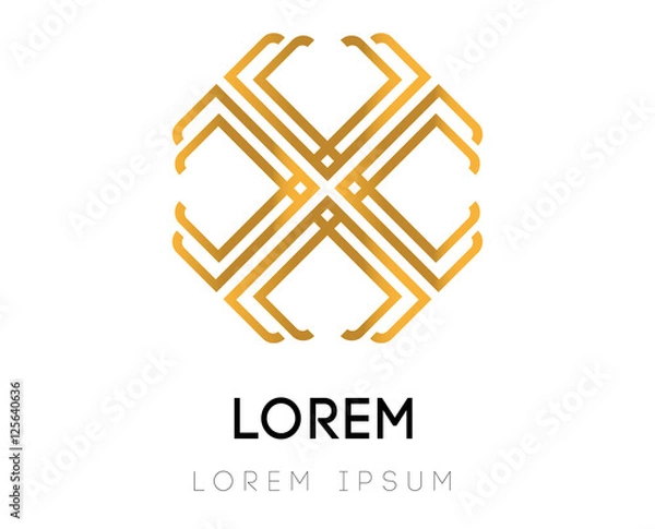 Obraz Elegant T Logo Design