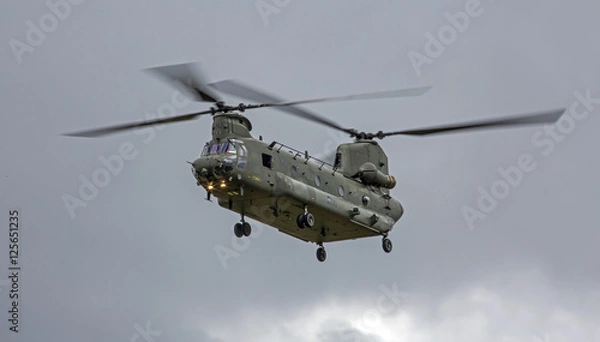 Fototapeta chinook helicopter