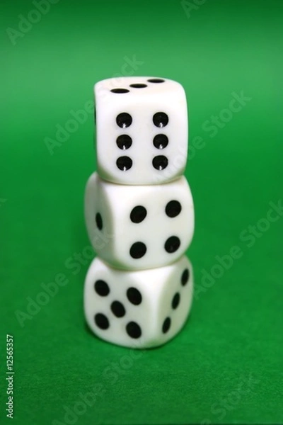 Fototapeta dadi da gioco