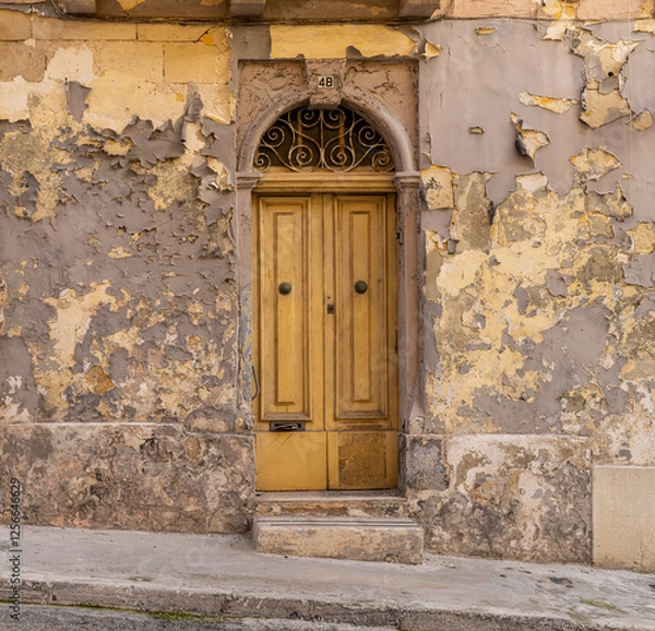 Obraz Traditional house detail in Malta
