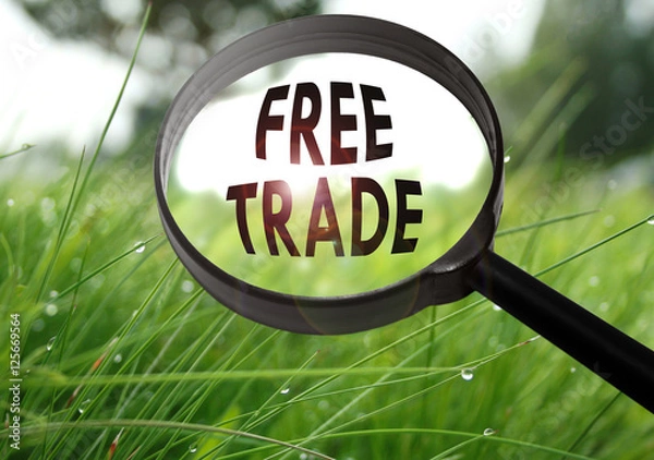 Fototapeta free trade