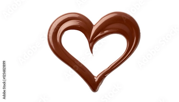 Fototapeta チョコのハートマーク