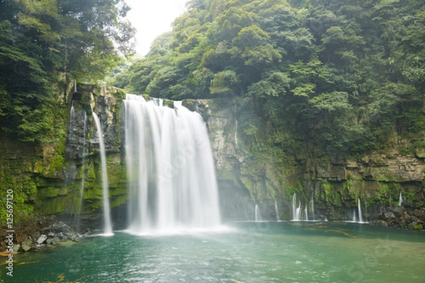 Fototapeta 神川大滝　鹿児島県
