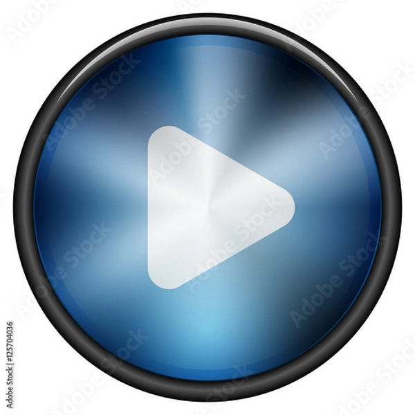 Fototapeta Play button sign