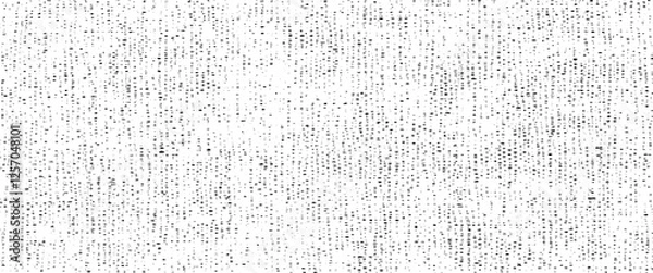 Fototapeta Vector black minimal grunge halftone pattern texture in white background