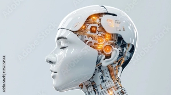 Fototapeta Psychological Analysis of Trauma Recovery with Innovative Technology