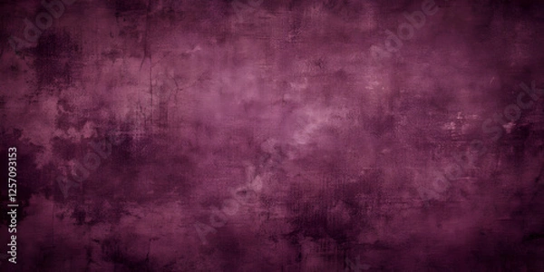 Fototapeta deep purple grunge background with subtle texture, perfect for digital artwork, branding, graphic design, social media posts, and website backgrounds