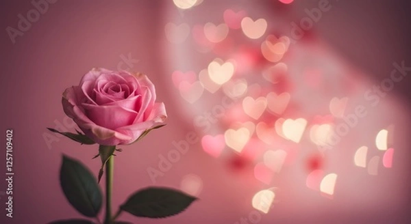 Obraz pink rose background
