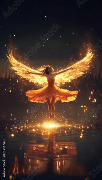 Obraz fire in the water