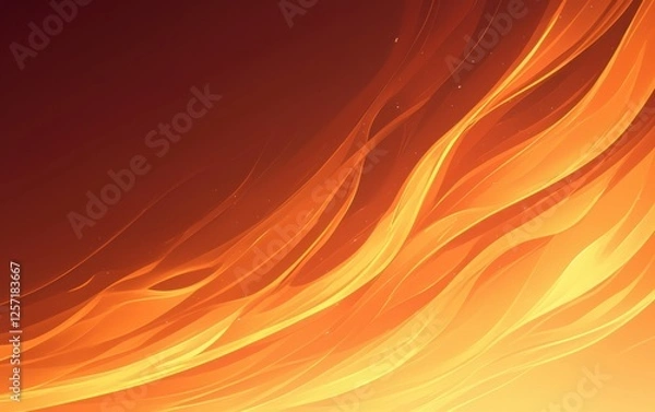 Fototapeta Abstract dynamic fire patterns background featuring intense flames and vivid colors. Emphasizing a fiery and energetic atmosphere, ideal for energetic visuals and intense backgrounds.