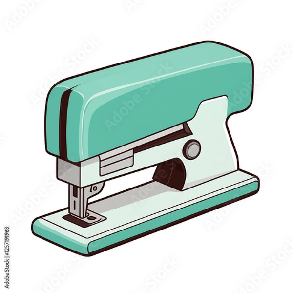 Fototapeta Stapler Illustration on transparent background.