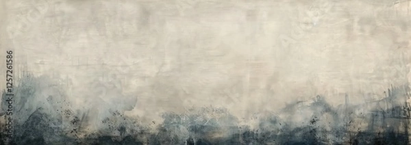 Fototapeta Abstract Painting Background In Neutral Hues. Evokes A Sense Of Calm And Mystery. Ideal For Modern Designs, Websites Or Artistic Projects.