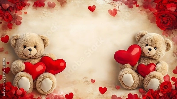 Obraz İllustrations for valentine Day