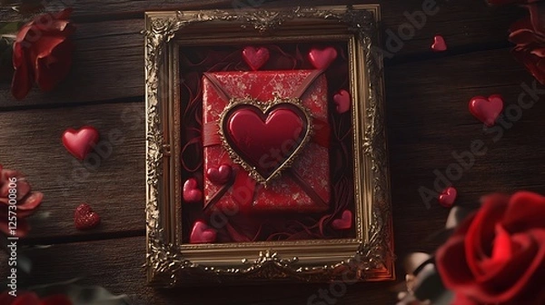 Obraz İllustrations for valentine Day