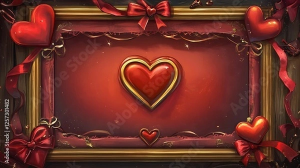 Obraz İllustrations for valentine Day